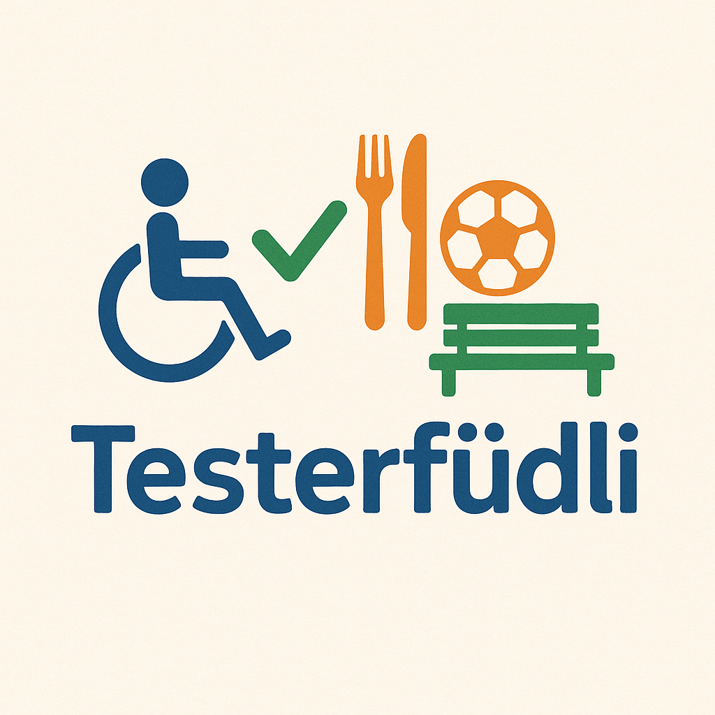 Testerfüdli Logo - Barrierefreiheit testen